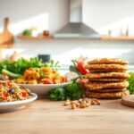 high protein vegetarian meals easy
