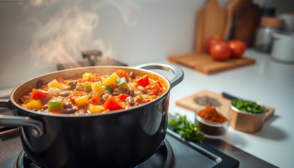 vegetarian chili cooking steps vegetarian chili cooking steps
